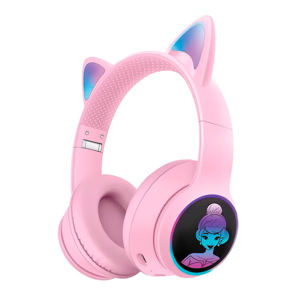 Casti Musen LK-032 Princess (Cat Ears), Pink photo 1 Casti Musen LK-032 Princess (Cat Ears), Pink photo 1