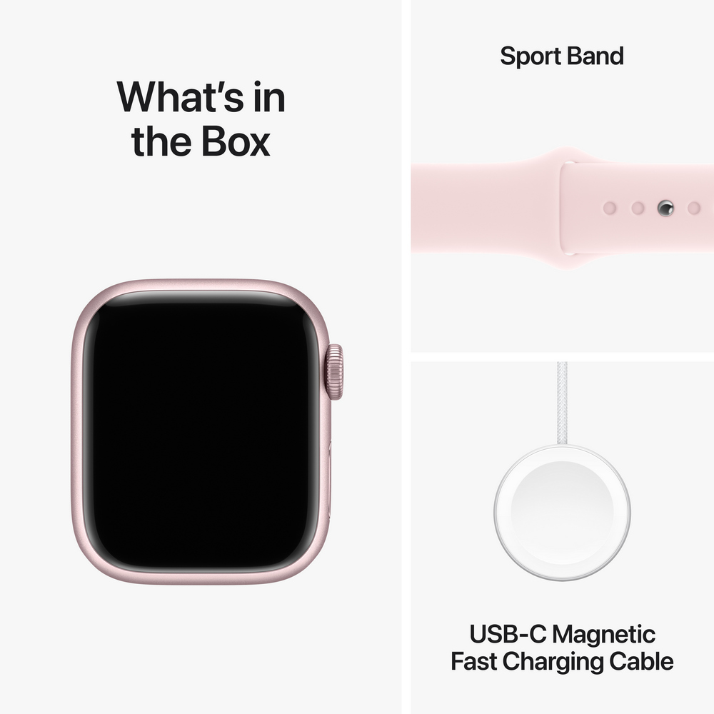 Smart watch Apple Watch Series 9 Aluminum 41mm Pink 1.69 photo 3