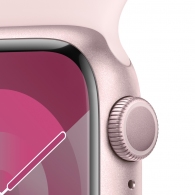 Smart watch Apple Watch Series 9 Aluminum 41mm Pink thumbnav 10