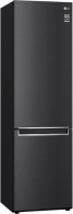 Frigider cu congelator jos LG GW-B509SBNM, 364 l, 203 cm, A++, Negru