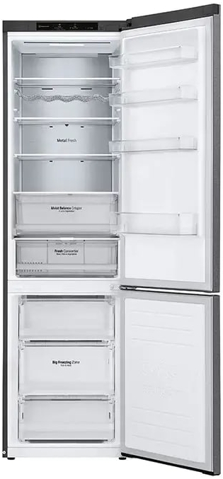 Frigider cu doua usi LG GW-B509SLNM / 384 l / 203 cm / F / Gri photo 5