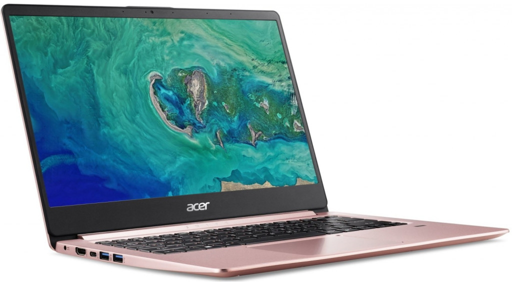Laptop Acer Ultrabook Swift 1 Swift 1 SF114-32 (NX.GZLEU.008) 14” / 4 GB / 128 GB / Pentium Silver / UHD Graphics / Roz photo 2