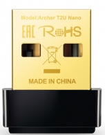 Wi Fi адаптер для ПК TP-Link Archer T2U Nano AC600 thumbnav 1
