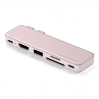USB Hub Satechi Snap 6 in 1 для MacBook Neo Blush (ST-HUSNP)