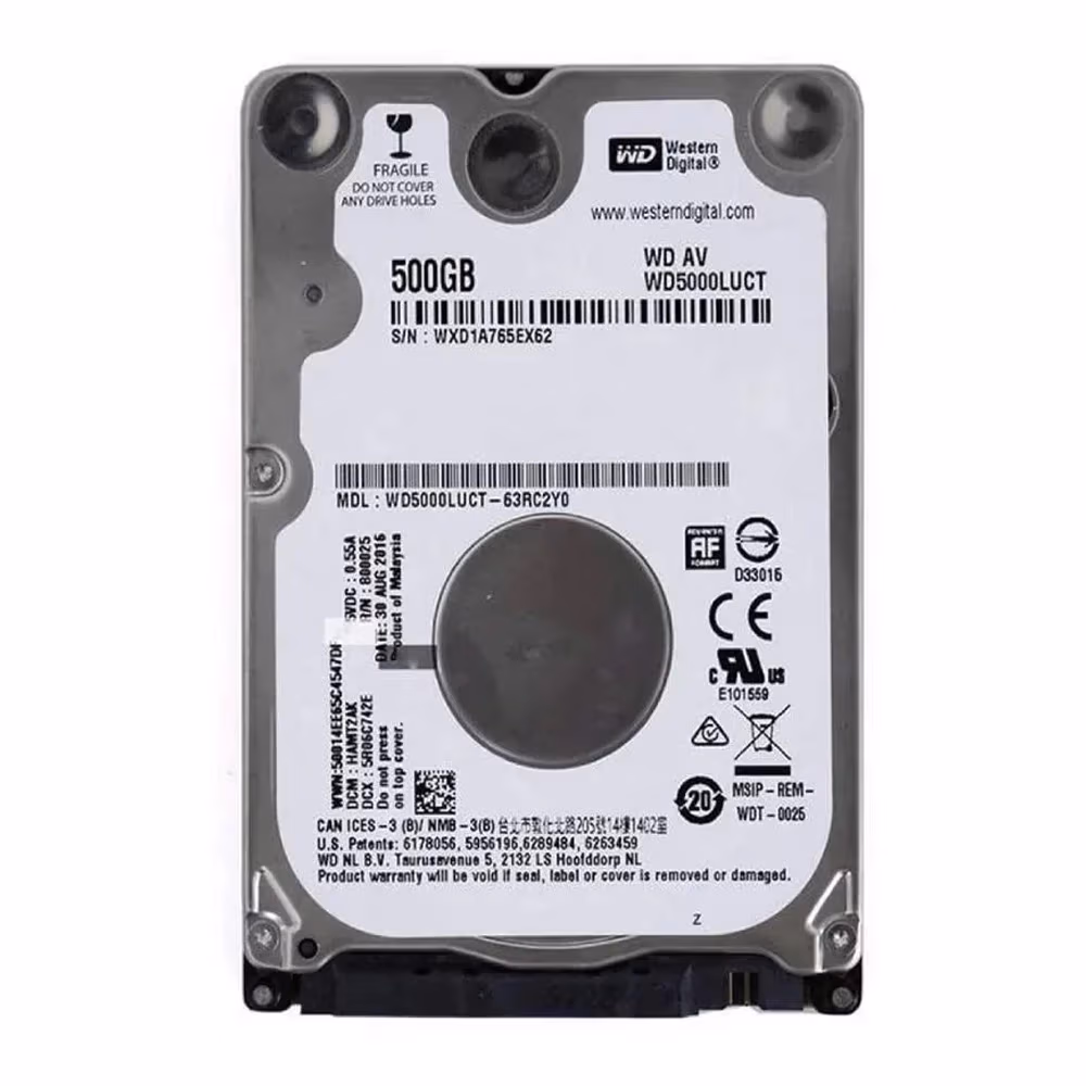 Внутренний HDD Western Digital (WD) WD5000LUCTNP 