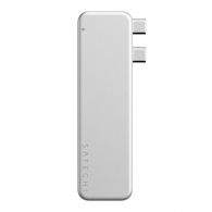 USB Hub Satechi Snap 6 in 1 для MacBook Neo Silver (ST-HUSNS) thumbnav 2