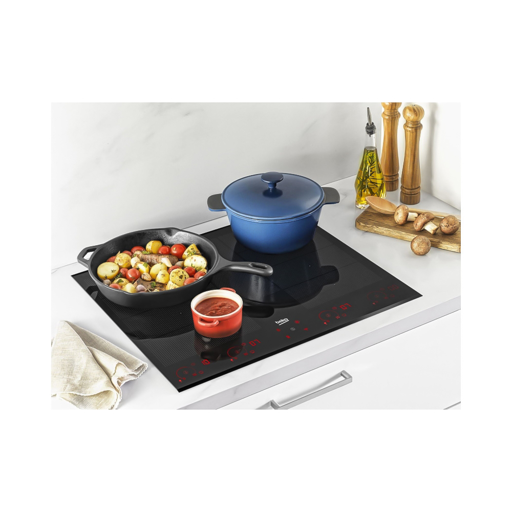 Встраиваемая индукционная панель Beko HII68811NT photo 7