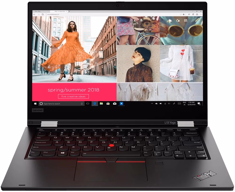 Ноутбук Lenovo ThinkPad L13, Black (20R3S01K00), Core i3, 4 ГБ ГБ, Windows 10 Home 64bit, Черный 