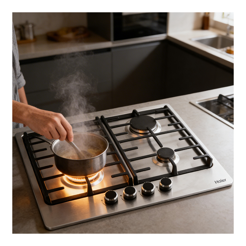 Plita cu gaz incorporabila Haier  HHX-M64CNX photo 6
