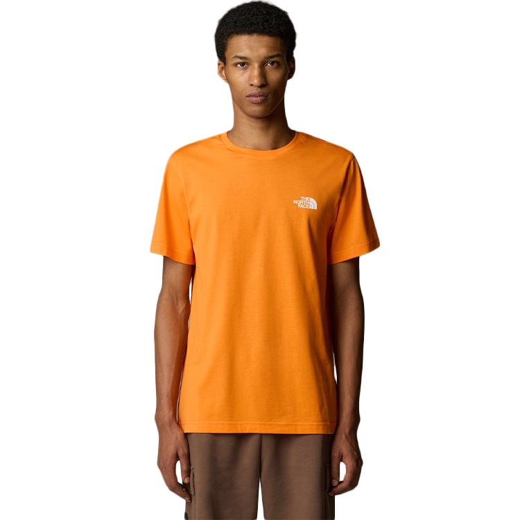 Футболка мужская The North Face M SS SIMPLE DOME TEE XL Оранжевый photo 1
