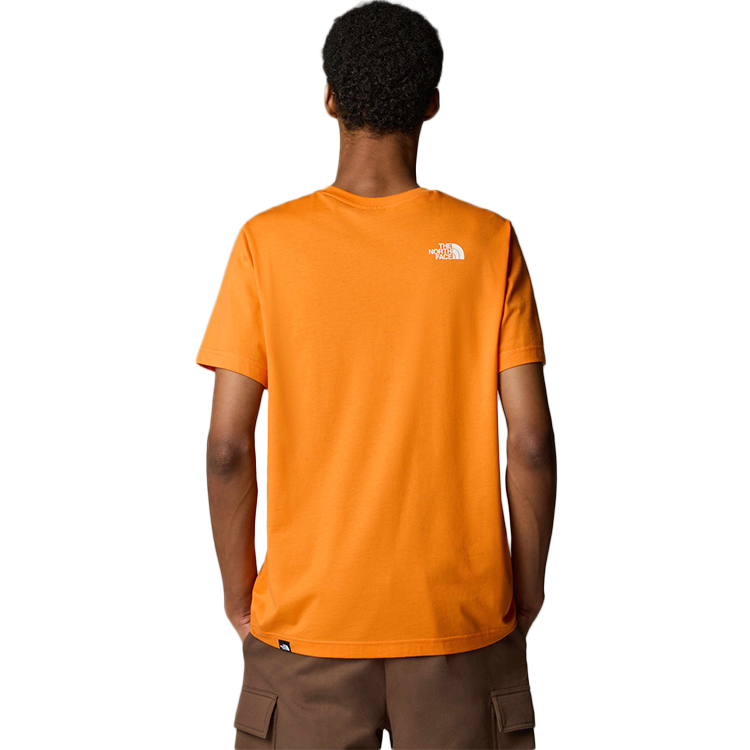 Футболка мужская The North Face M SS SIMPLE DOME TEE XL Оранжевый photo 2
