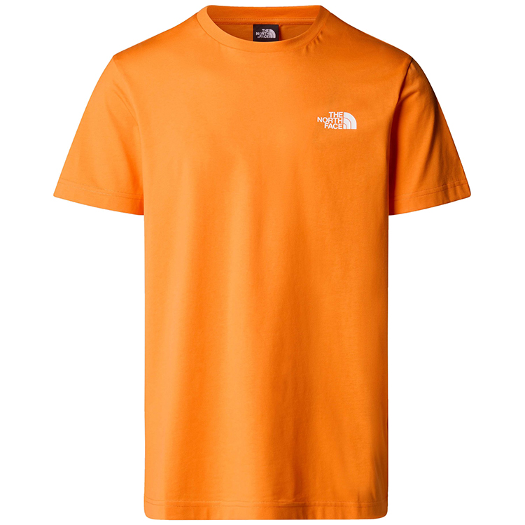 Футболка мужская The North Face M SS SIMPLE DOME TEE XL Оранжевый photo 4