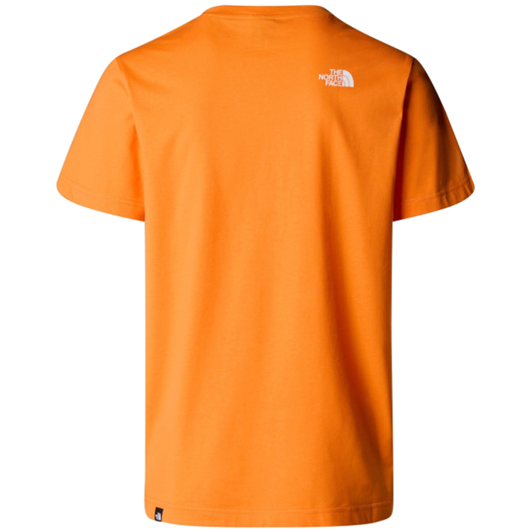 Футболка мужская The North Face M SS SIMPLE DOME TEE XL Оранжевый photo 5