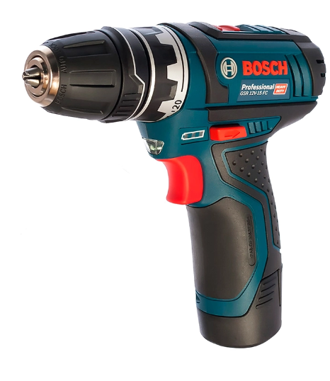 Аккумуляторный шуруповерт Bosch GSR 12V 2 acc x 2.6 A/h,  0601995JOC photo 1