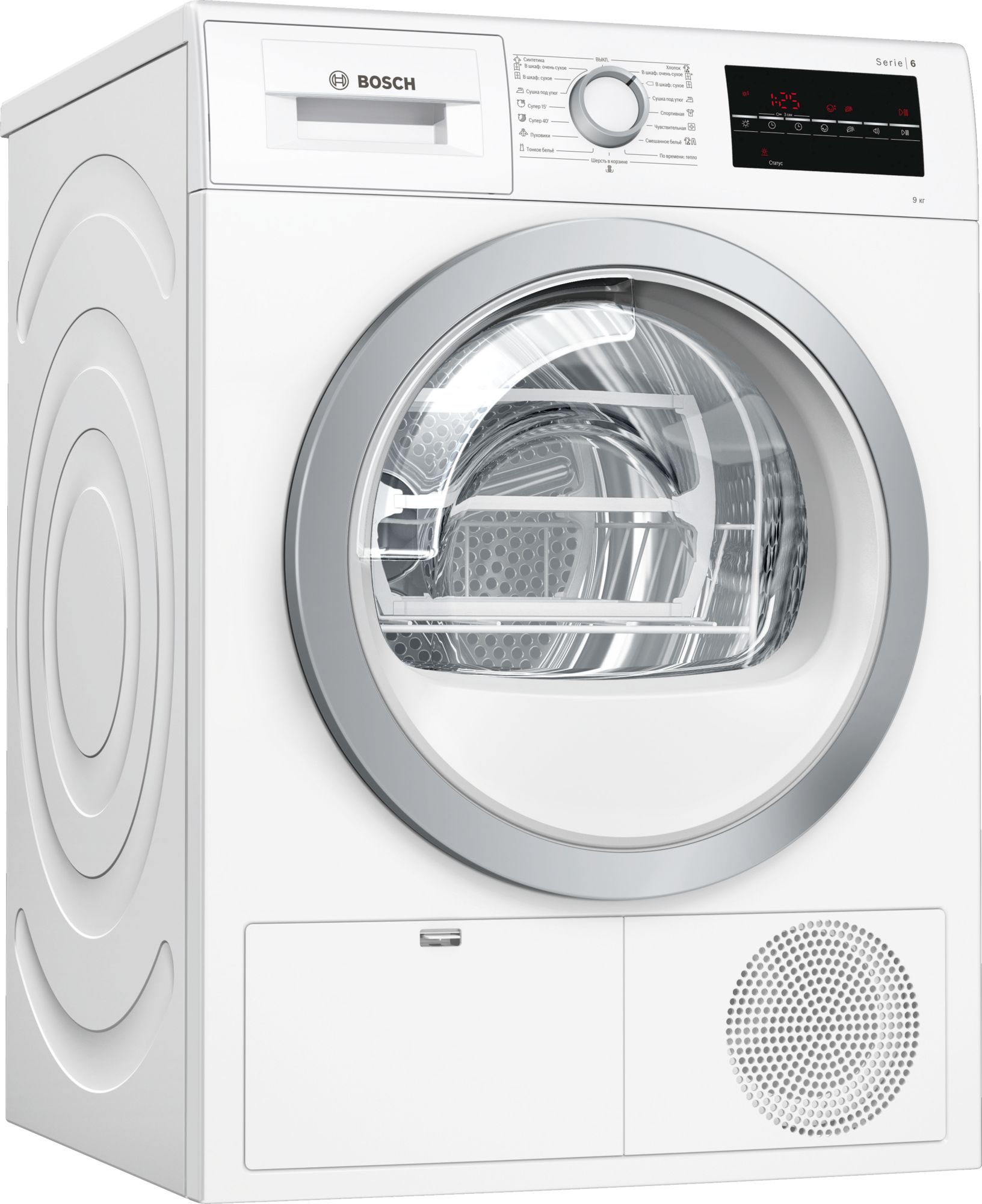 Сушильная машина Bosch WTG86401OE / 9 кг / / Белый photo 1 Сушильная машина Bosch WTG86401OE / 9 кг / / Белый photo 1