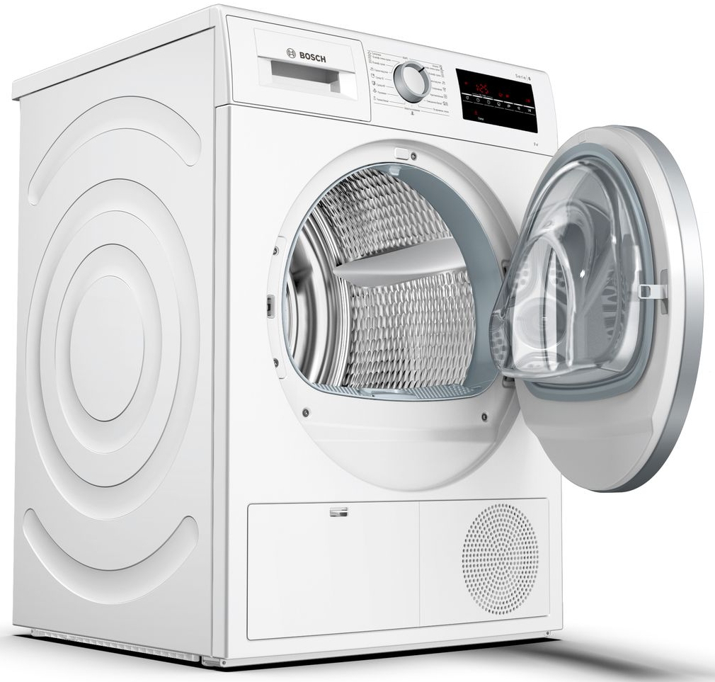 Сушильная машина Bosch WTG86401OE / 9 кг / / Белый photo 3