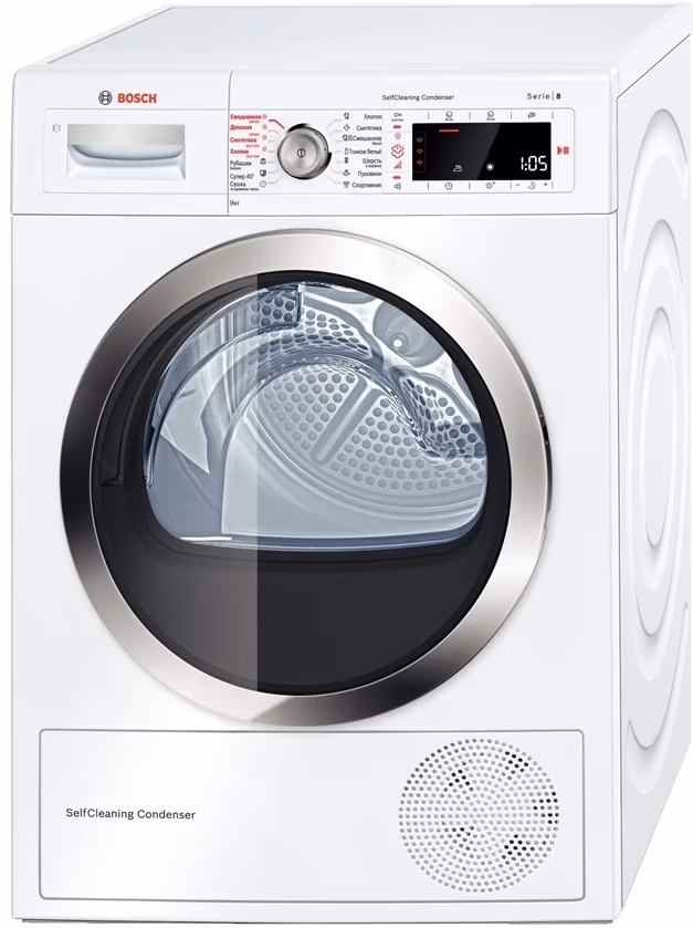 Сушильная машина Bosch WTW85560OE, 9 кг, A++ 