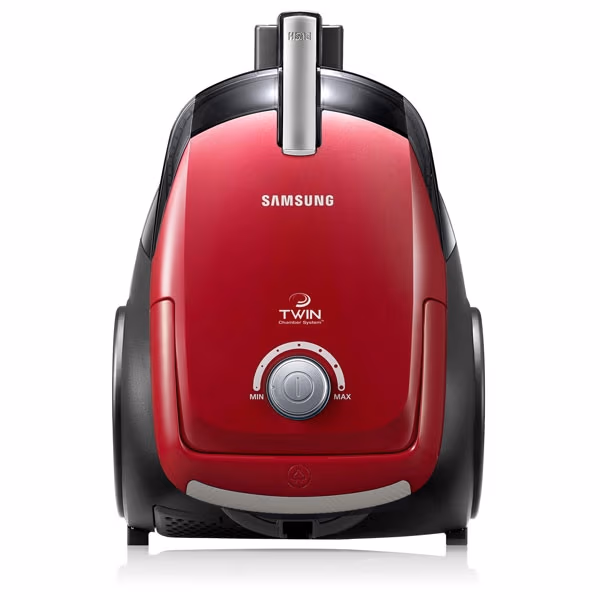 Пылесос с контейнером Samsung VC15SVNDCRD/OL, 1500 Вт, 81 дБ, Красный 