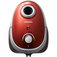 Пылесос с мешком Samsung VCC54F5V3R/BOL, 2-2.9 л, 1500 Вт, 80 дБ, Красный