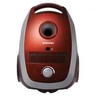 Пылесос с мешком Samsung VCC61E1V3R/BOL, 1500 Вт, 80 дБ, Красный