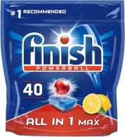 Таблетки для ПММ Finish All in One  40 tab Lemon thumbnav 1
