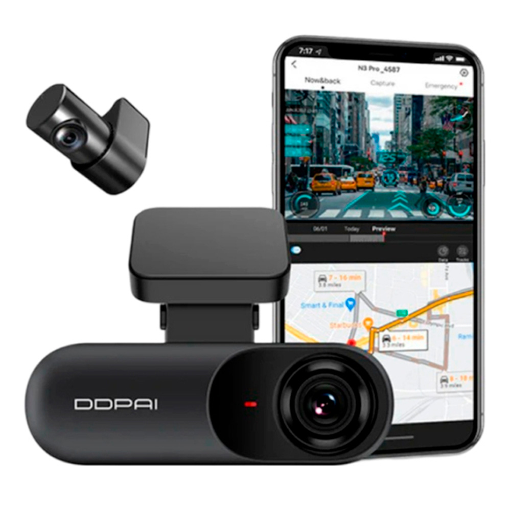 Видеорегистратор авто DDPai N3ProR photo 6