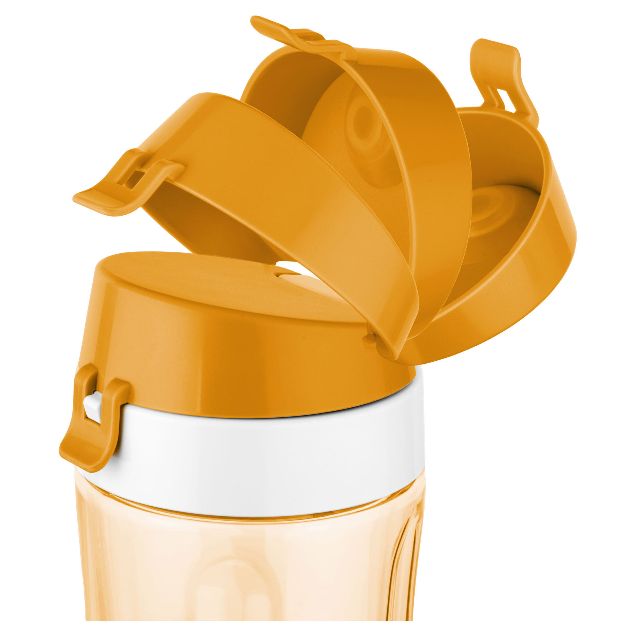 Blender pentru smoothie Sencor SBL 2213OR, 5 W, Alb, orange photo 2