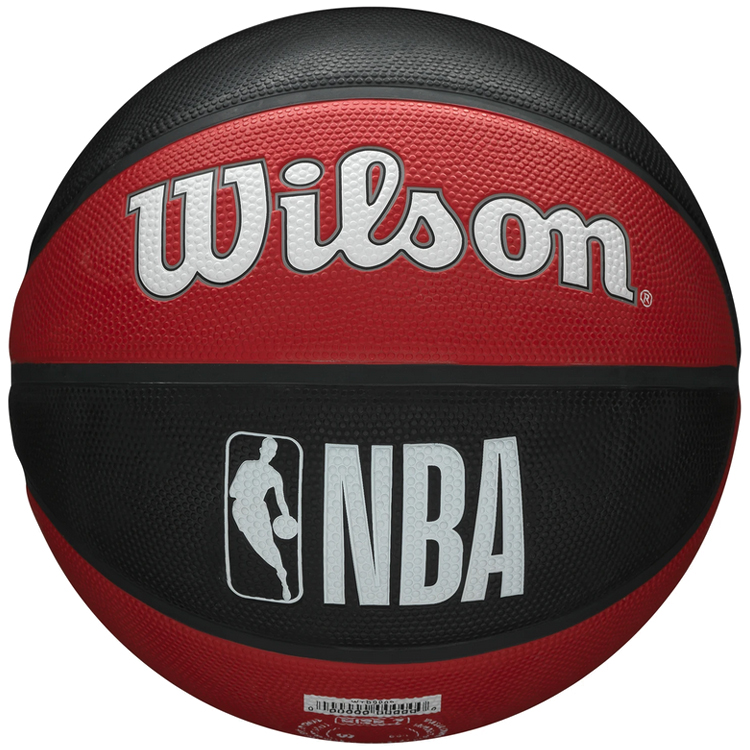 Minge basket Wilson WTB1300XBHOU / Marimea 7 / Rosu-negru photo 2
