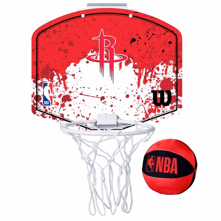 Panou cu suport baschet  Wilson NBA Team Hou Rockets 