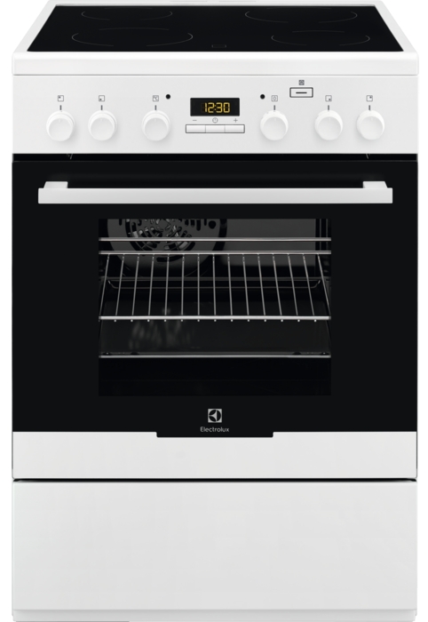 Plită electrică Electrolux EKC64900OW / 4 arzatoare / Sticla-ceramica photo 1