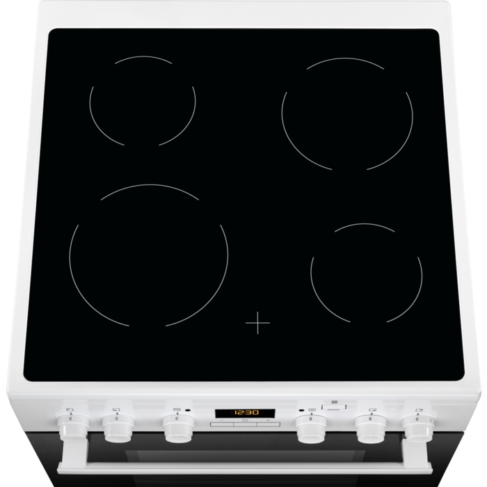 Plită electrică Electrolux EKC64900OW / 4 arzatoare / Sticla-ceramica photo 4