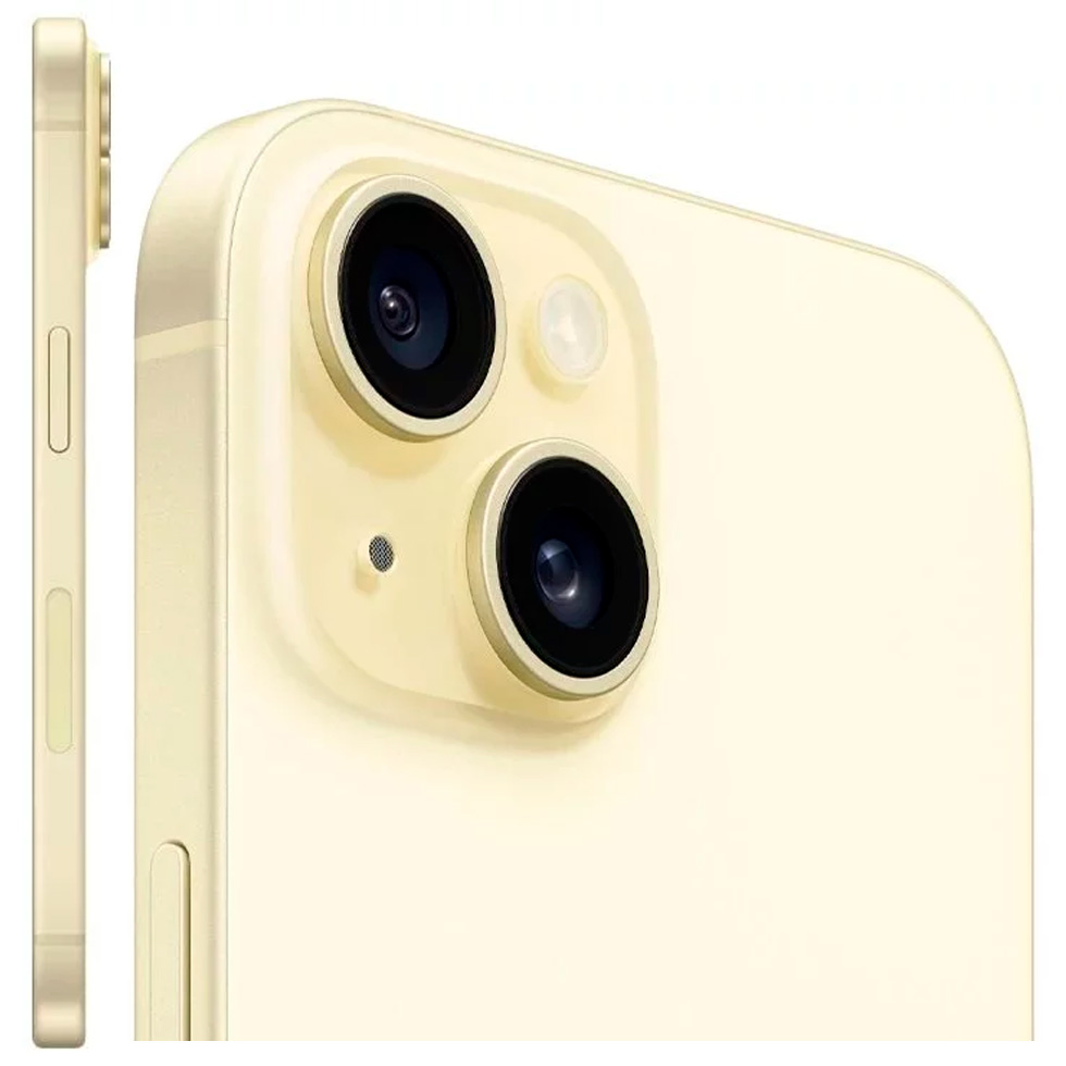 Smartphone Apple iPhone 15 / 6.1'' / 6 GB / 512 GB / Galben photo 2