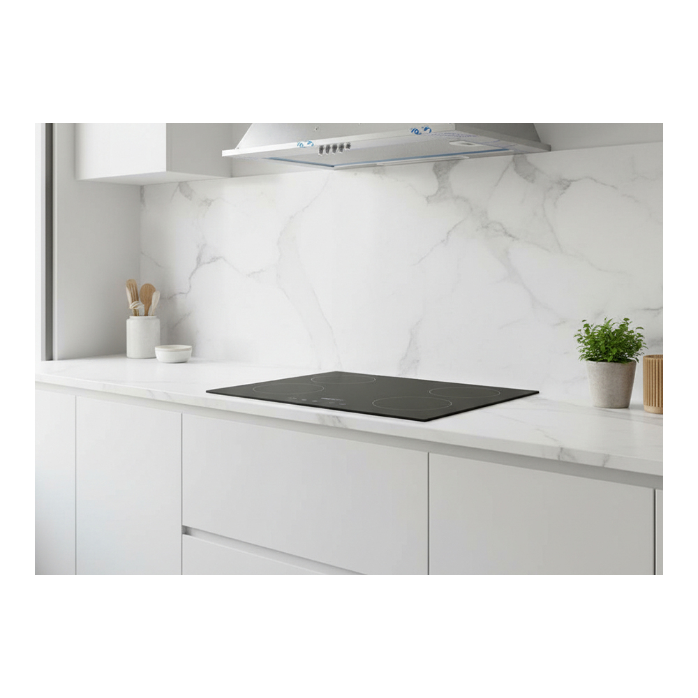 Hota Eurolux ECO AS F9 52 FLAT INOX / Incorporabil / Pina la 12 m.p / Inox photo 7