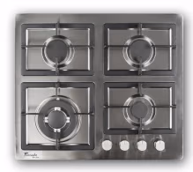 Plita cu gaz incorporabila Tornado TR 121 ECO IRON INOX