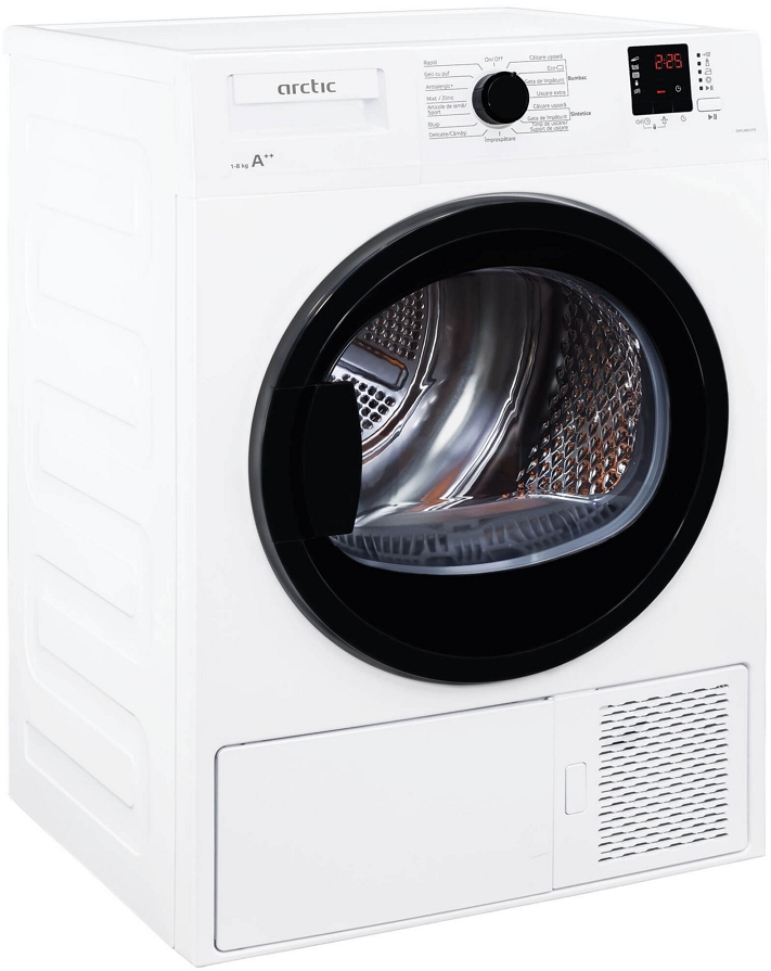 Masina de uscat rufe Arctic DAPLH842PB / 8 kg / A++ / Alb photo 2