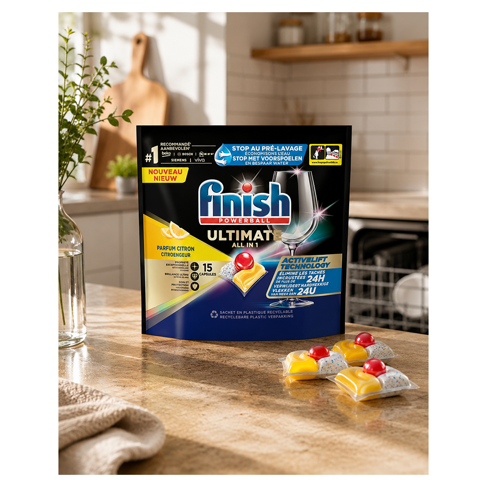 Таблетки для ПММ Finish Finish15pc photo 2