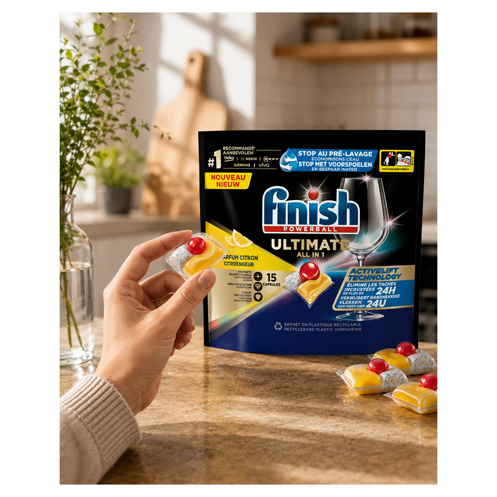 Таблетки для ПММ Finish Finish15pc photo 4