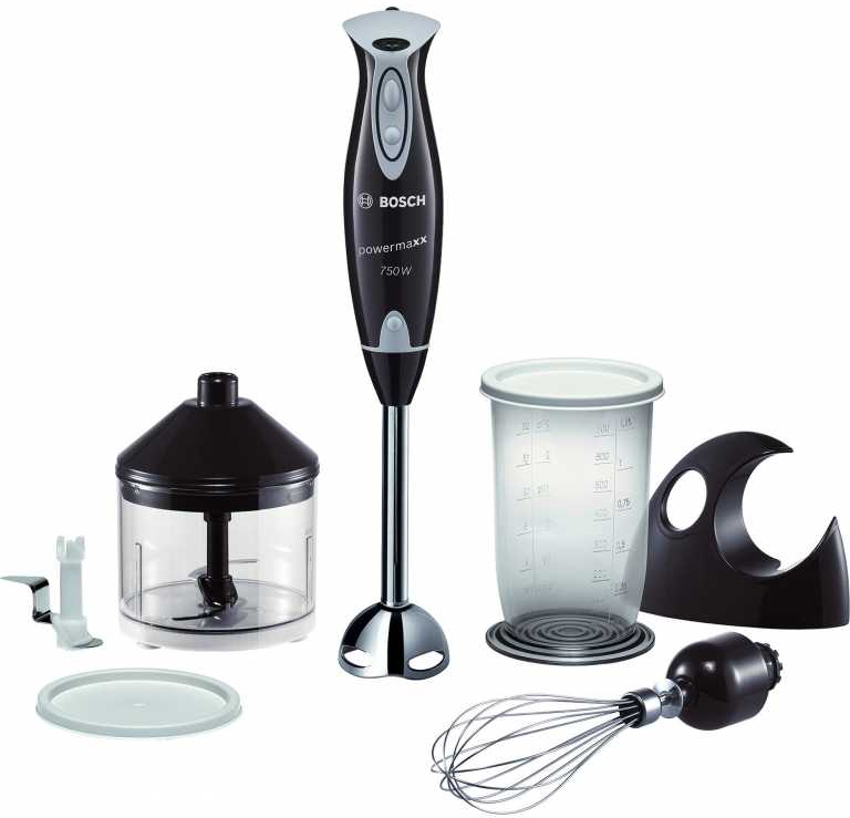 Blender Bosch MSM67PE, 700 ml, 750 W, 2 trepte viteza, Negru photo 1