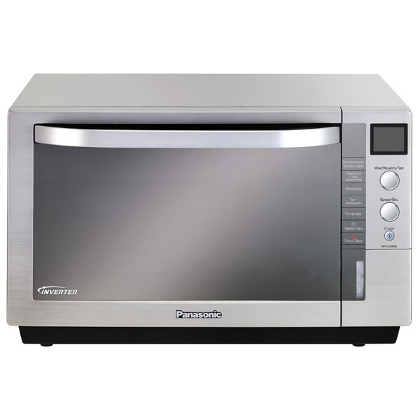 Микроволновая печь Panasonic NN-CS596SZPE 1000 Вт / 27 л / Серый photo 1 Микроволновая печь Panasonic NN-CS596SZPE 1000 Вт / 27 л / Серый photo 1
