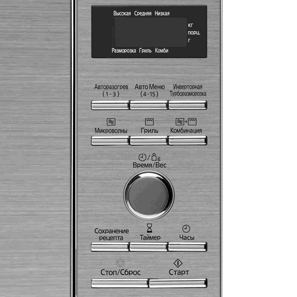 Cuptor cu microunde Panasonic NNGD392SZPE 950 W / 23 l / Gri photo 2