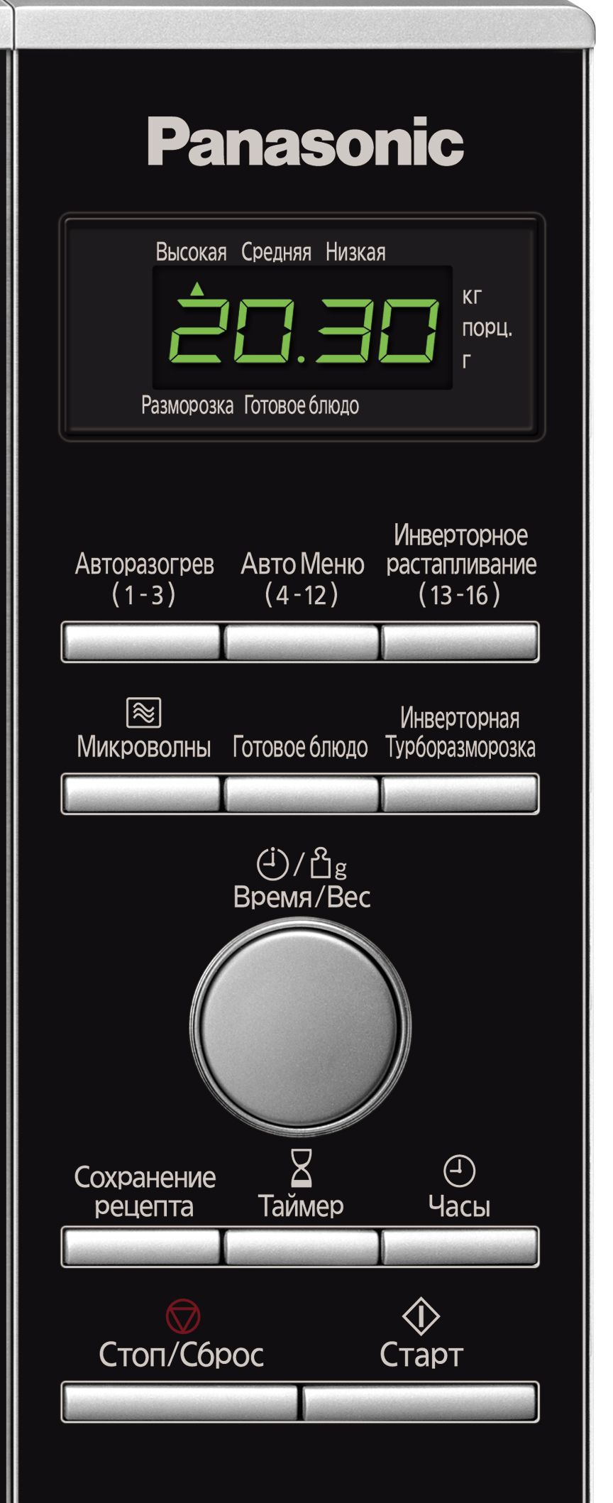 Cuptor cu microunde Panasonic NN-SD361MZPE 950 W / 23 l / Negru photo 3