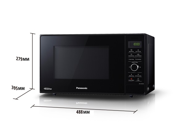 Cuptor cu microunde Panasonic NNSD36HBZPE 1000 W / 23 l / Negru photo 3