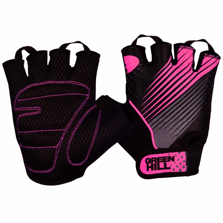Manusi p/fitness Green Hill Fitness gloves stripes 