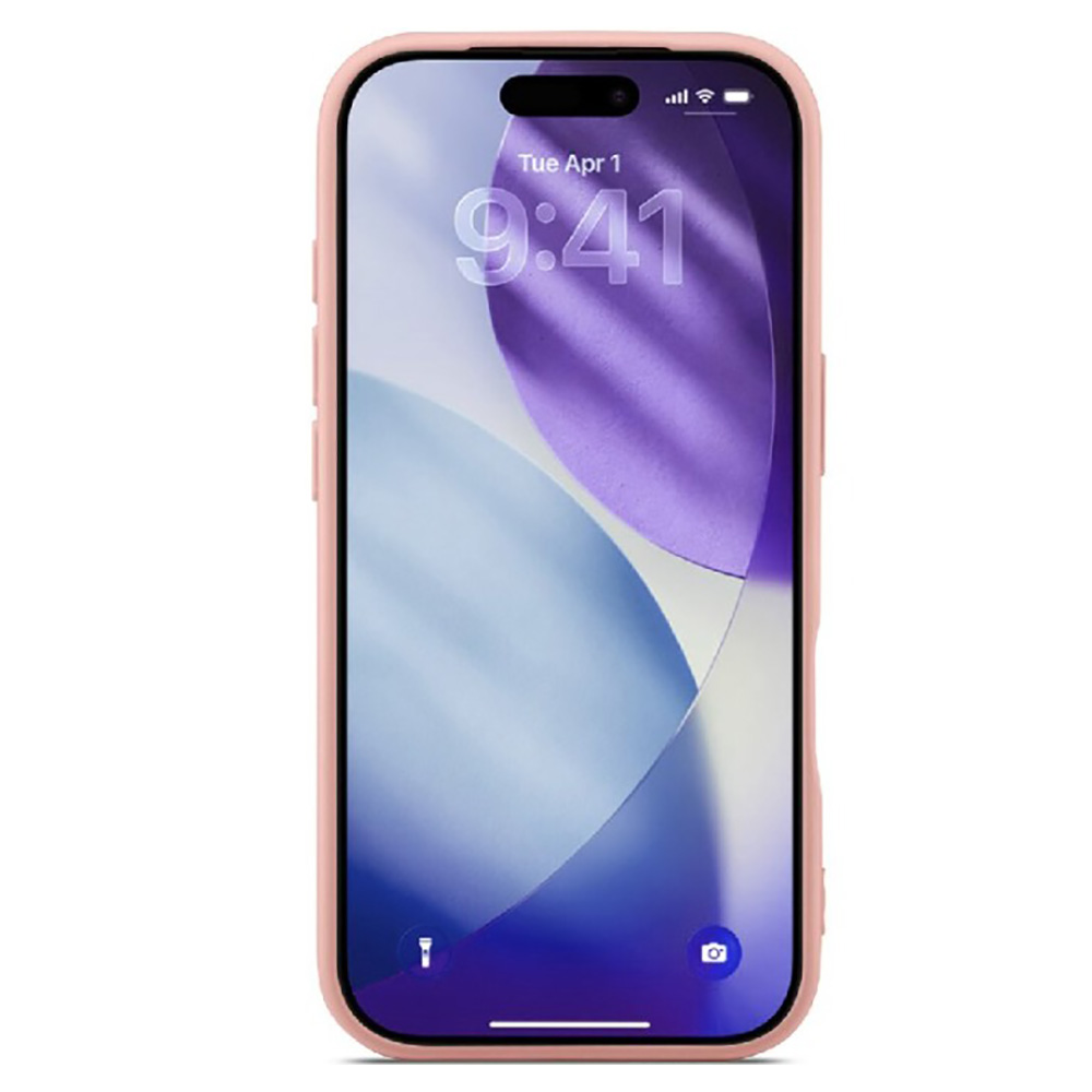 Чехол WOO Liquid Silicone iPhone 17 Pro Max, Pink photo 2