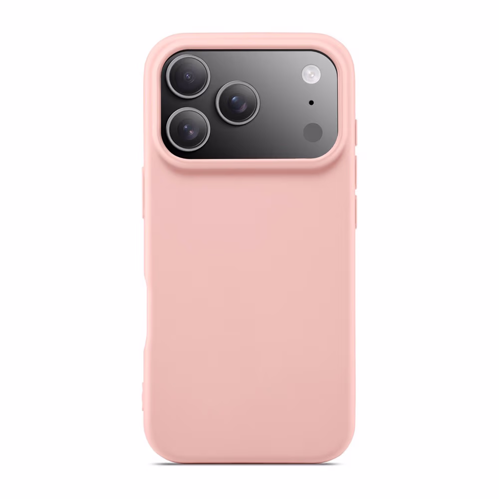 Чехол WOO Liquid Silicone iPhone 17 Pro, Pink