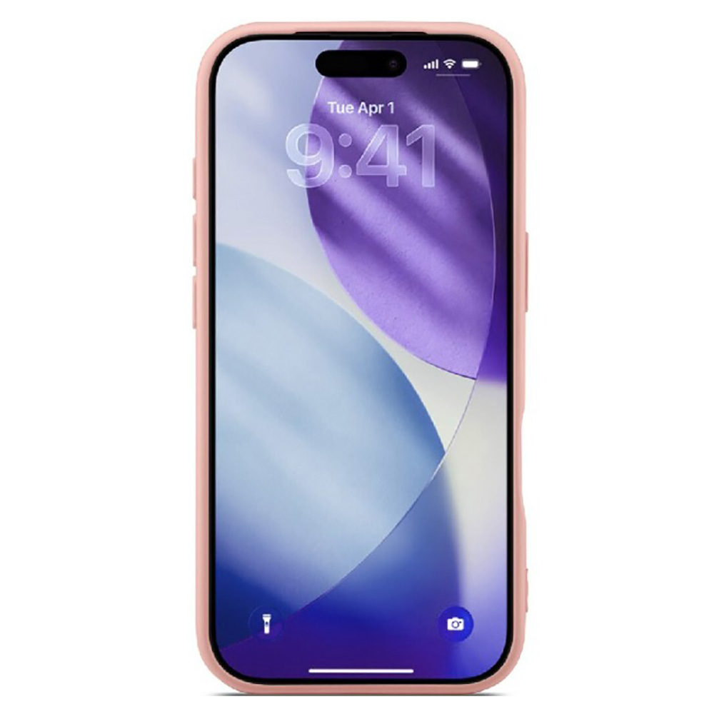 Чехол WOO Liquid Silicone iPhone 17 Pro, Pink photo 2
