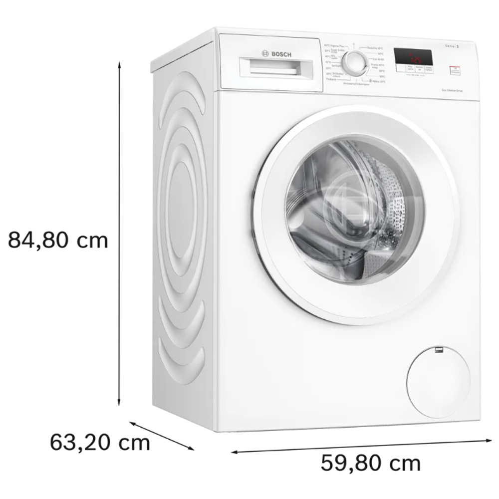 Стиральная машина Bosch WGE02201PL 7 кг / 1200 об/мин / A / Белый photo 7