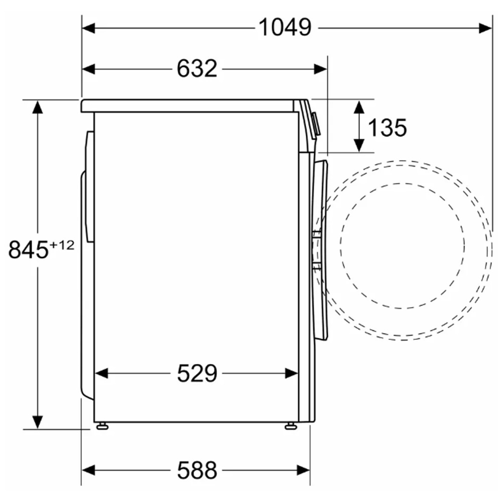 Стиральная машина Bosch WGE02201PL 7 кг / 1200 об/мин / A / Белый photo 9