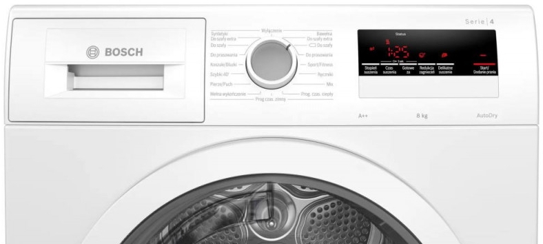 Сушильная машина Bosch WTH85V0MPL / 8 кг / A++ / Белый photo 4