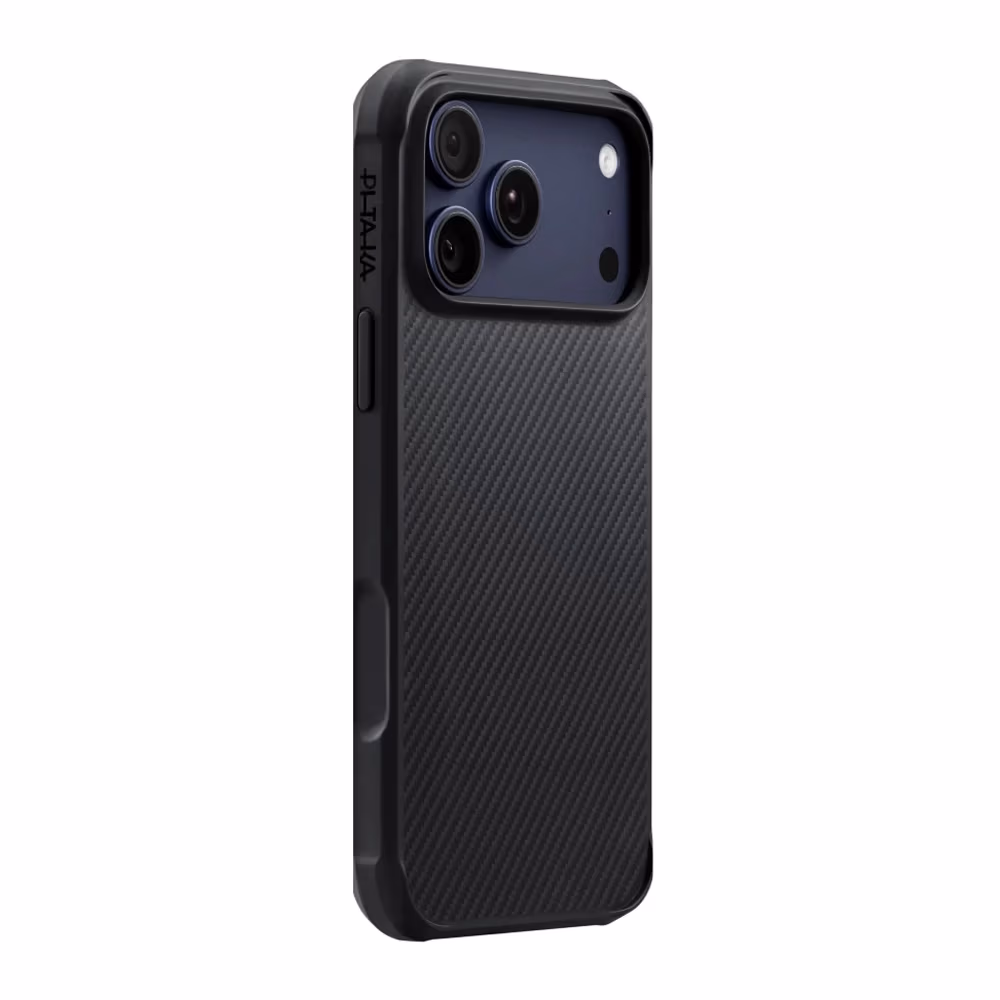 Чехол Pitaka Case for iPhone 17 Pro Max, Black/Grey (KI1701MGPM)